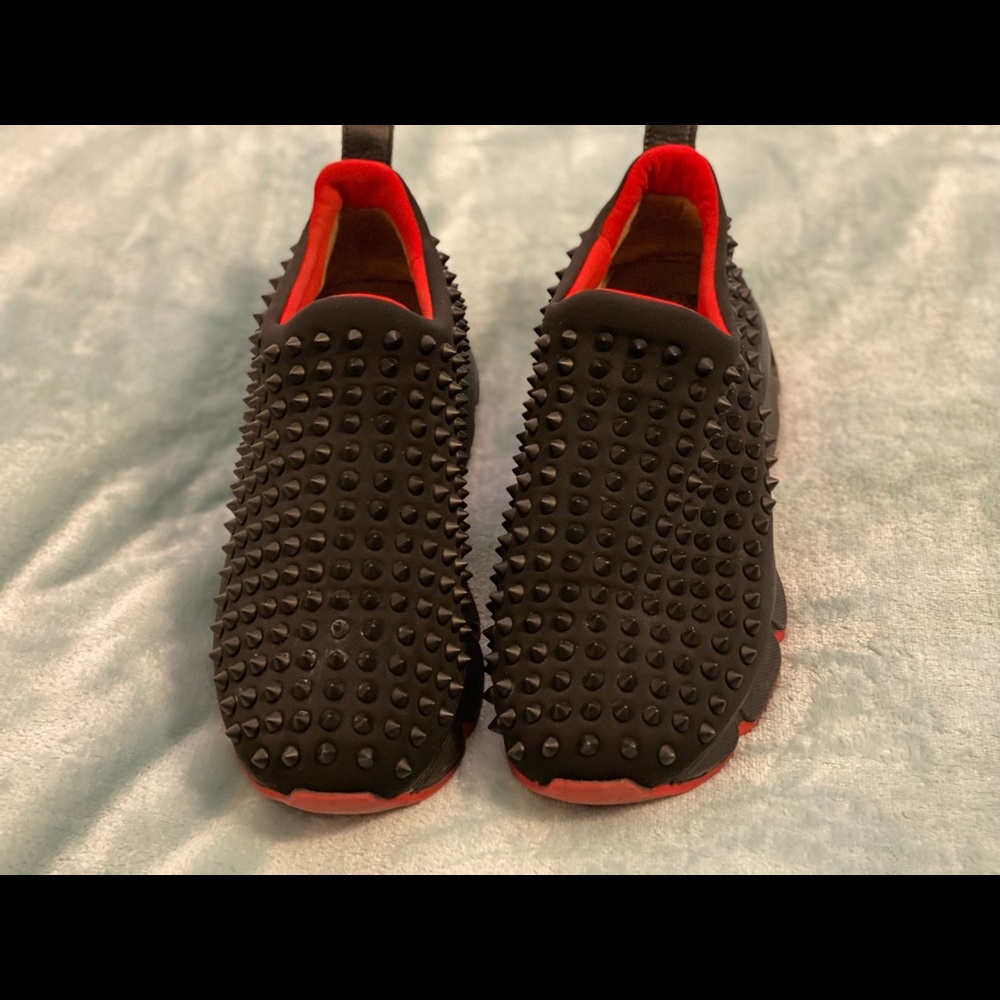 Christian Louboutin Spiked Sock Sneakers
